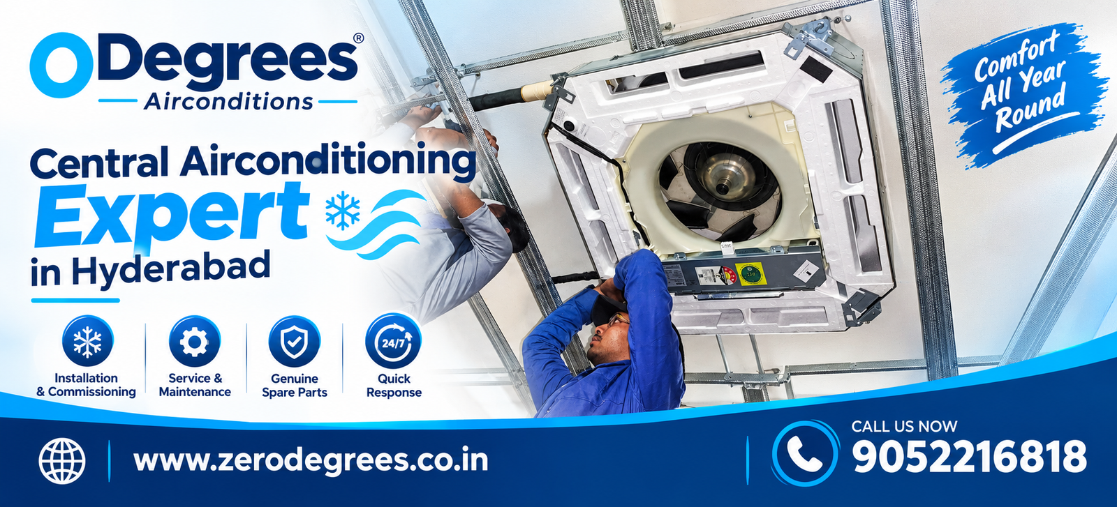 Central Air conditioning repair service